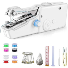 Mini Sewing Machine Handheld Cordless Hand Held Portable Easy Home Stitch Sew UK