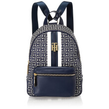 Tommy Hilfiger Dames Jaden Plus RUGZAK, Licht Steen/Navy