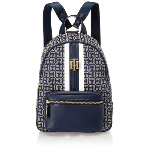 Tommy Hilfiger Zaino Tommy Hilfiger Jaden Plus Donna, Light Stone/Navy