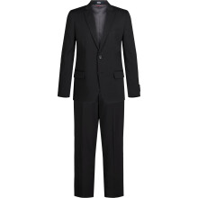 Tommy Hilfiger Jongens 2-delige Formele Pak Set, Zwart, 18