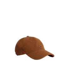 Gorra de 6 paneles de corduroy Tommy Hilfiger para hombre, cognac de verano, talla única
