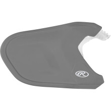 Rawlings | MACH Adjust Extension Piece | Adjustable Face Guard | Matte Silver | Right-Handed Batter
