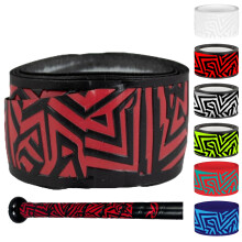 Rawlings | Grip de Bate RevGrip 1.80mm | Béisbol / Softbol | Rojo y Negro