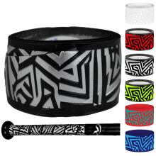 Rawlings | Grip de bate RevGrip 1.80mm | Béisbol / Softbol | Plata y Negro