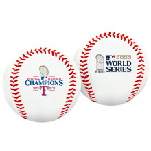 Rawlings | Official 2023 World Series Champions | Texas Rangers | Commemorative Baseball | White Vinyl