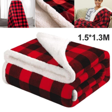 High quality Heavy Thick Ultra Warm Soft Plush Bed Blanket Mink Winter Gift
