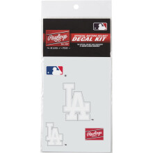 Rawlings | MLB Authentic Baseball Helmet Decal Kit | Los Angeles Dodgers