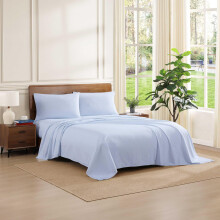 Tommy Hilfiger - Twin XL Maat Laken Set, Koele & Strakke Katoenen Percale