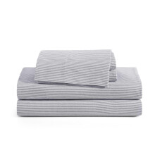 Tommy Hilfiger - King Size Laken Set, Koel en Luxe Katoen Percale - Laken met Bijpassende Kussenslopen