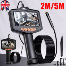 Industrial Endoscope Camera 4.3" LCD Screen Borescope Inspection Camera 1080P HD