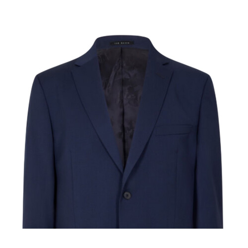 Ted Baker (40 in, Blue) Ted Baker Mens Premium Twill Regular Suit Jacket 2