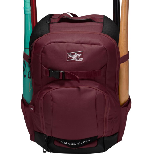Rawlings | THE JOURNEY Players Backpack | Honkbal/Softbal | Maroon