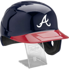 Rawlings | Official MLB Mach Pro Replica Baseball Batting Helmet Series | Atlanta Braves