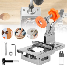 35mm Concealed Hinge Drilling Jig Hole Set for Wood Door Cabinets Drill Locators