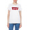 Levi's Levi's Damers Perfekta T-shirt, Core Housemark Vit, Small 1