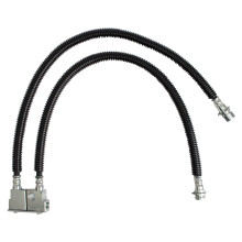 TRQ Bakre Mittbromsslang Kompatibel med 2007-2008 Dodge Ram 1500