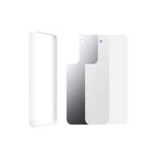 Funda con marco Samsung Galaxy S22+, Blanca