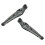 TRQ Rear Control Arm Set Compatible with 2002-2006 Mitsubishi Lancer 1
