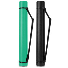 Mr. Pen- Posterbuizen, 2-pack, Zwart en Groen, Uittrekbare Posterbuizen met Band
