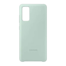 Funda de Silicona SAMSUNG Galaxy S20 FE 5G (Verde Menta)