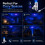 ENCOMAG Hd Smart Holographic Night Light Projector Galaxy Projector 5 in 1 6