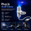 ENCOMAG Hd Smart Holographic Night Light Projector Galaxy Projector 5 in 1 5