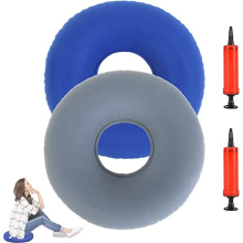 2pcs Inflatable Round Cushion Ring Donut Seat Medical Pressure Sores Relief UK