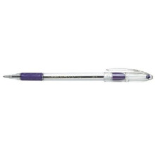 Pentel R.S.V.P. Kugelschreiber, Mittlere Spitze, Violette Tinte (BK91-V) 12er Pack