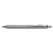Pentel BL407A EnerGel Alloy RT Retractable Liquid Gel Pen, .7mm, Chrome Barrel, Black Ink