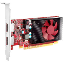 HP Grafikkort - Radeon R7 430-2 GB GDDR5 - PCIe 3.0 x16 Lågprofil - DisplayPort, VGA - för EliteDesk 705 G4, 800 G4; ProDesk 400 G5, 400 G6, 600