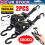 2pack Automatic Ratchet Tie Down Straps 680kg Car Roof Belt Quick-Release Adjust 2