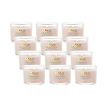 Yankee Candle Signature Votive Mini Kaars, Vanille Crème Brûlée Geur, Natuurlijke Soy Wax, 1,3 OZ Glasjar