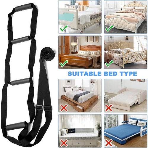 Assistive Strap With 4 Handles Length Adjustable For The Elderly People 1