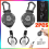 2/4x Heavy duty Retractable Pull Badges ID Reel Carabiner Key Chain Cable Recoil 1