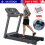 Electric Treadmill 2.0hp Motorised Folding Slim Line Running Machine Portable 2