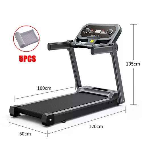 Electric Treadmill 2.0hp Motorised Folding Slim Line Running Machine Portable 1