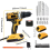 2 Battery 21V Cordless Drill Combi Driver High Power Electric Screwdriver Set UK 3