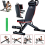 Weight Bench Adjustable Foldable Strength Training Full Body Workout Incline Gym 2