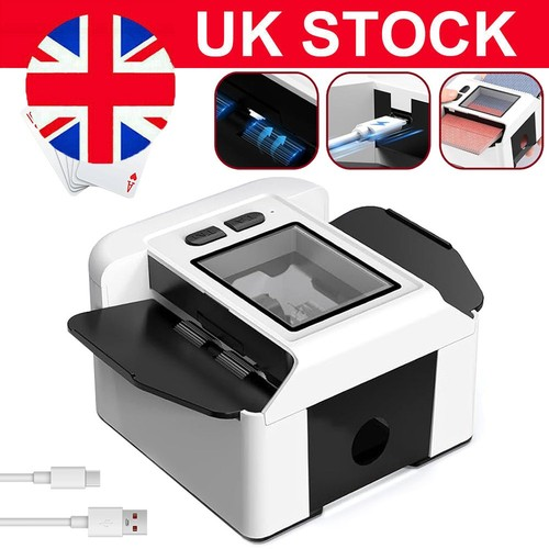 Automatic Card Shuffler Machine Rechargeable Electric Poker Card Shuffling Tool 1