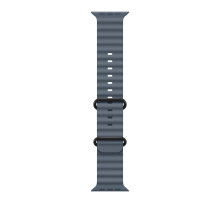 Correa Apple Watch - Ocean Band - 49mm - Azul Ancla - Talla Única - Acabado Titanio Negro