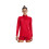 Under Armour Under Armour Team Tech Womens Long Sleeve Half Zip S Red-White 1