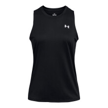 Under Armour Camiseta Sin Mangas Tech para Mujer, (001) Negro / Blanco, X-Small
