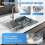 1.0 Large Super Deep Single Bowl Square Stainless Steel Kitchen Sink Undermount 4