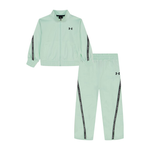 Under Armour Under Armour Flicka 2-delad Träningsjacka och Byxset, Seaglass Blå, 4