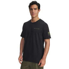 Under Armour Men's Freedom Banner Short Sleeve T Shirt, (001) Black / / Marine OD Green, Large