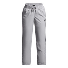 Under Armour Pojkar Rival Woven Byxor, (011) Mod Gray/Castlerock/Black, Ungdom X-Small