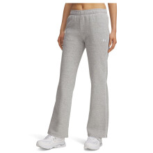 Under Armour, Dames, Rival Fleece Piped Broek, Mod Grijs Licht Heather/Wit, Groot, Regular