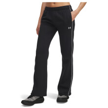 Under Armour, Dam, Rival Fleece Piped Byxor, Svart/Vit, X-Small, Regular