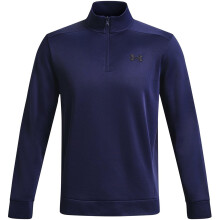 Under Armour Men's ArmourFleece 1/4 Zip, (410) Midnight Navy / / Black, XX-Large