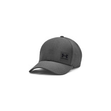 Under Armour Men's Iso-Chill ArmourVent Adjustable Hat, (025) Castlerock / / Black, One Size Fits Most